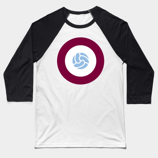 Villa Mod Target Baseball T-Shirt by Confusion101